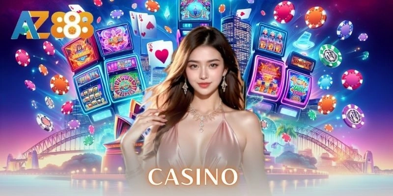 Casino - Thử vận may, trải nghiệm cảm xúc đỉnh nóc 2 Casino AZ888